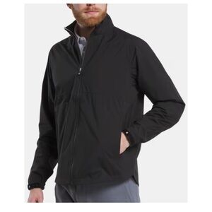FootJoy HydroLite X Rain Jacket in Black Men’s XL Golf Performance Lightweight